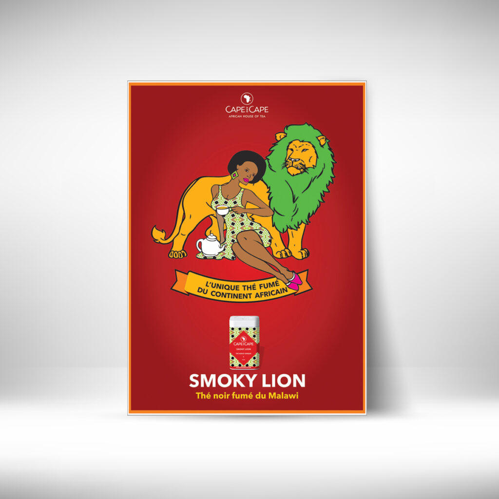 CAPE & CAPE - París - SMOKY LION - Desarrollo de marca - Diseño